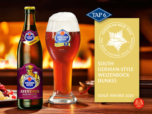 Schneider Weisse Aventinus tap 6 winnaar bij European Beer Star 2020